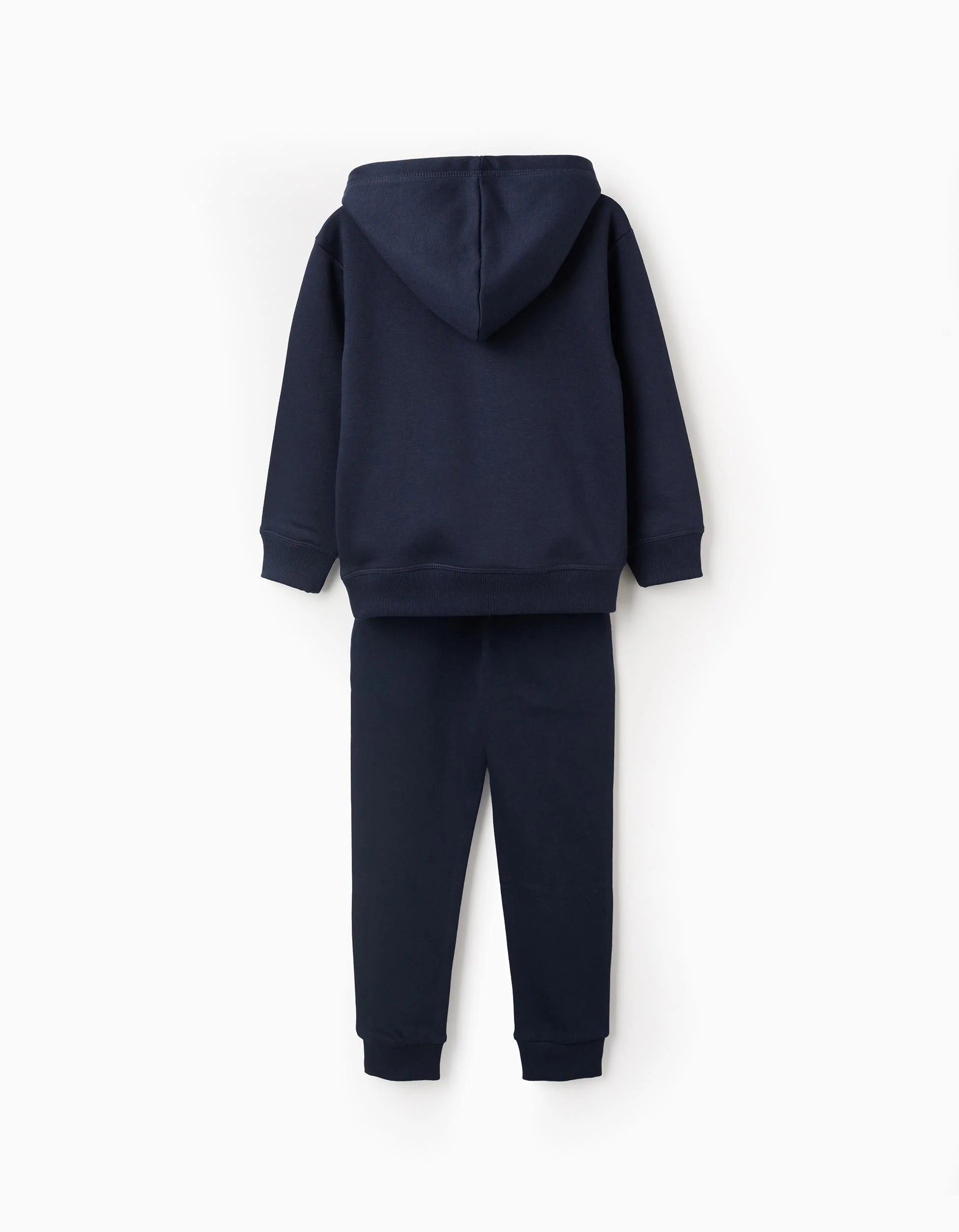 Boys' 'Creative Arts' Brushed Tracksuit, Dark Blue