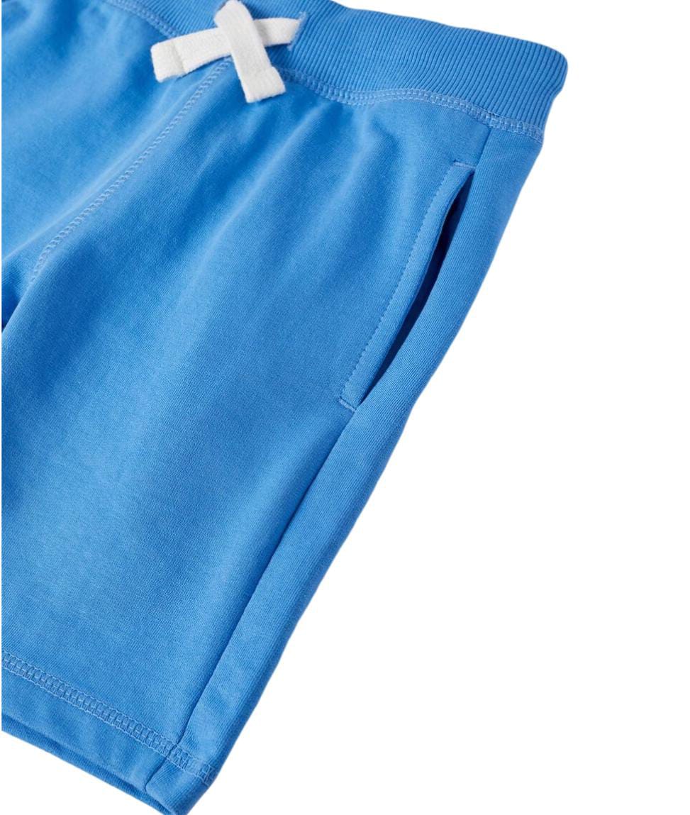 COTTON SHORTS FOR BOYS, BLUE