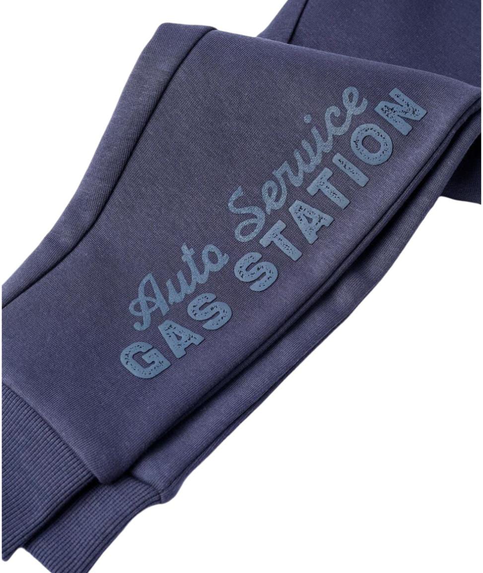 Fleece Joggers for Boys 'Gas Station', Dark Blue