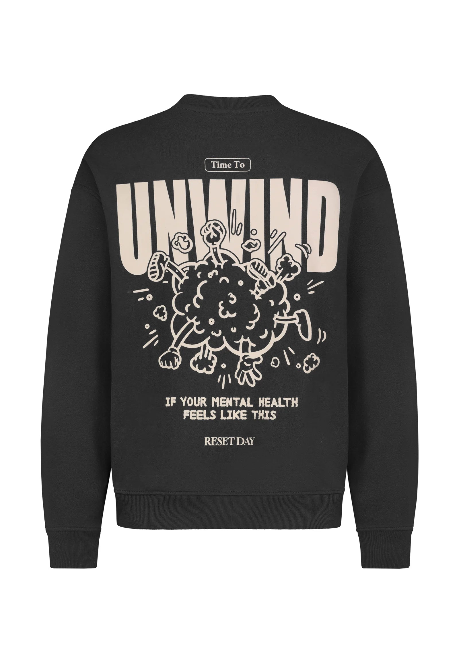 MIT MOTIVIERENDEN PRINT  SWEATSHIRT