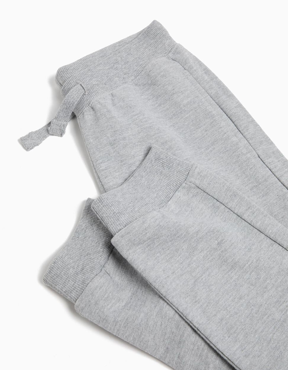 Boys' Plush Joggers, Grey